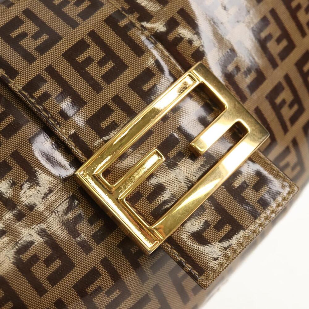 Fendi Vinyl Zucchino Croissant Hobo - Picture 3 of 13